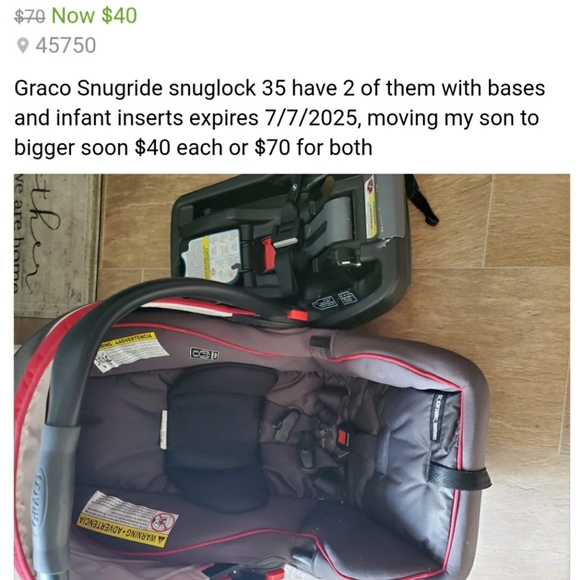 Carseat - Picture 1 of 1